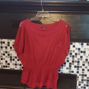 Coral Blouse